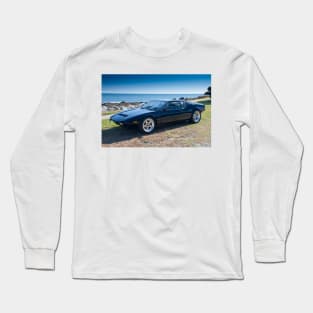 DeTomaso Pantera at the coast Long Sleeve T-Shirt